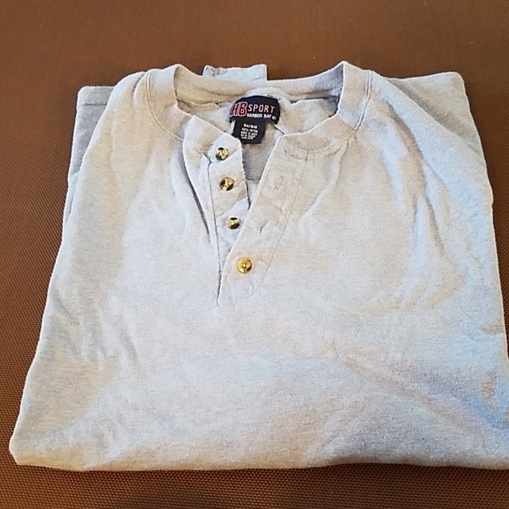 Harbor Bay 5x button tee shirt
